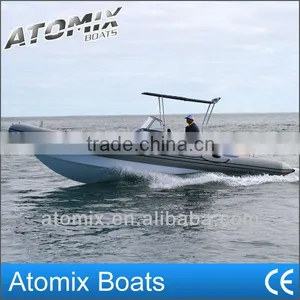 8m Rigid Inflatable Boat With Twin Outboard Engine (7500 RIB) thumbnail-1