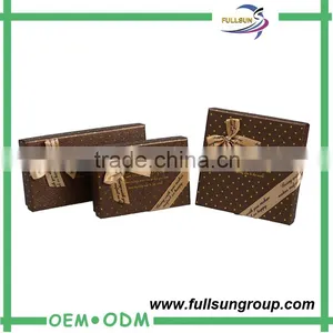 Wholesale Customized Logo Ribbon Packing Carton Box for Sweet thumbnail-4