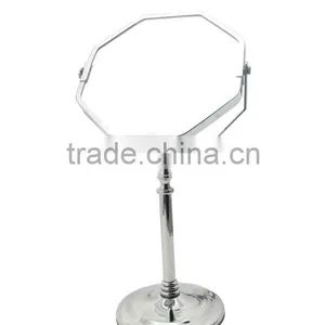 Octagon Tabletop Standing Mirror thumbnail-1