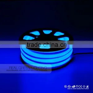Blue LED Neon Rope Light Flexible Blue Color Orange LED Neon Flex Rope Light thumbnail-2