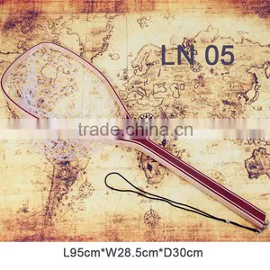 Long Handle Rubber Fishing Landing Net thumbnail-1