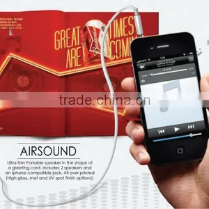 Ultra Thin Portable Speaker | Airsound thumbnail-1