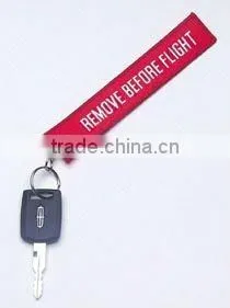Remove Before Flight Embroidery Keychain,promotional Keychain,key Tag thumbnail-1