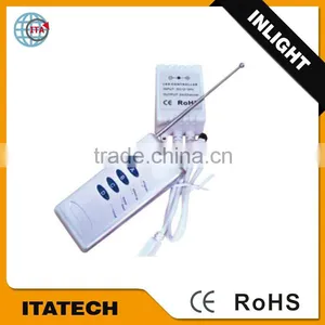 DC5V/12V/24V 6-key RF ABS Shell Remote Controller/Dimmer for Led Strip Light thumbnail-1