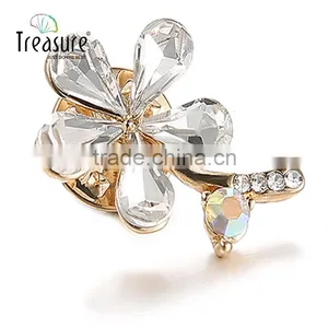 Wholesale Custom Wedding Brooch Earring Set Leather Jewelry Box thumbnail-5