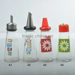 Conical Kitchen Spice Jar With Different Lid thumbnail-1