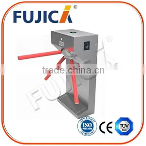 PEDESTRIAN TURNSTILE WITH TRIPOD BARRIER FOR METRO STATION BUILDING ACCESS thumbnail-1