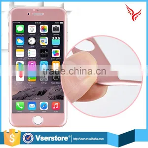 2016Full Cover Granular 9H Hardness Tempered Glass for Iphone6 6s 0.33mm Carbon Fibre Color Tempered Glass Screen Protector thumbnail-2