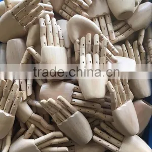 8" Kids Wooden Hand Mannequin Hand Drawing Hand Display Hand thumbnail-6
