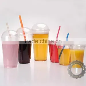 Cold Drink Ice Cream Clear PET Cups and Lids Quality Choice thumbnail-1