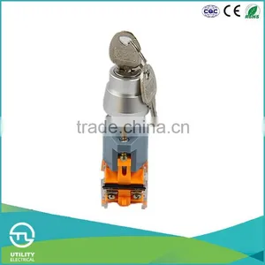 UTL Products Imported From China Key Turning Stainless Steel Emergency Push Button Switch thumbnail-3