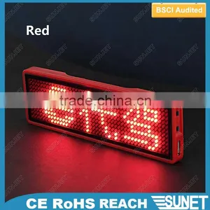 2016 English Led Badge High Brightness Led Badge thumbnail-2