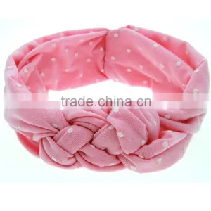 Knot Headband Baby Headband Dot Hairband thumbnail-5