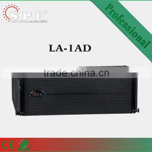 LA-1AD Compact Portable 2 Way Active Line Array PA Speaker System thumbnail-1