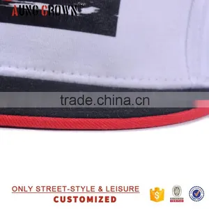 Sublimation Printed Trendy Designer Snapback Hats Custom Logo thumbnail-5