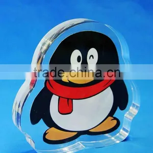 Custom Clear Acrylic Logo Block, Glass Block Board thumbnail-1