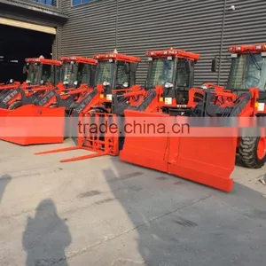 Brand 1.6 Tons Mini Wheel Loader With Sand Spreader thumbnail-3