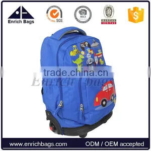 Enrich Hot Selling Trolley Backpack,newest Schoolo Trolley Backpack With Wheels thumbnail-3