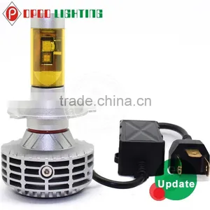 High Performance 3000lm 6th H4 Led Headlight, 6500K/8000K Hi/Low Automobile H4 Led Headlight thumbnail-1