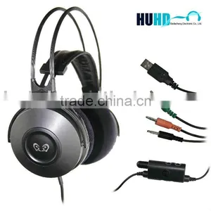 DVD Home Theater Headphone 5.1 Surround Sound Headset With 8 Drivers Bulit-in thumbnail-1