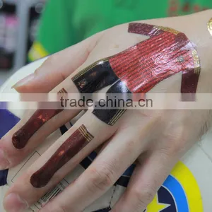 2016 World Cup Flag Football Logo Tattoo Temporary Skin Sticker thumbnail-3