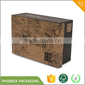 Custom Made Kraft Paper Box Shoe Boxes Packaging Clothing Packaging thumbnail-1