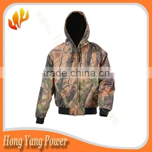 Realtree Camo Fishing Hunting Jacket, Heated Hunting Jacket thumbnail-1