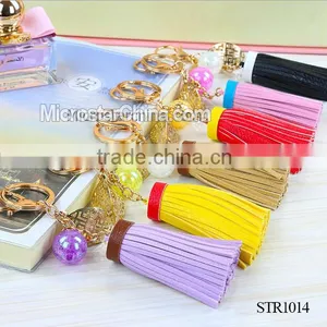 2016 IN STOCK Gold Cheap Tassel Keychains thumbnail-2