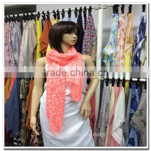 Viscose Printed Scarf Rayon Scarf Wholesale China Supplier / 90*180 thumbnail-6