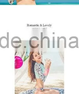 Neoprene Swimming Wear Shirt Bikini Shirt thumbnail-5