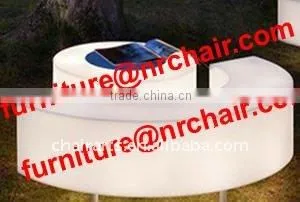 Best Selling Event LED Acrylic Curved Illuminated Bench thumbnail-1