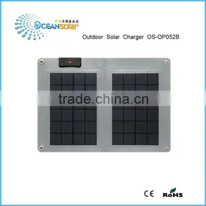 Folding Panel 5W Foldable Solar Panel Bendable Solar Panel Waterproof Solar Panel Winding Solar Panel Outdoor Solar Charger thumbnail-1