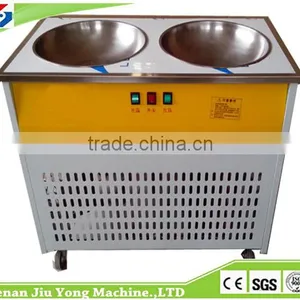 New Style Low Cost Single Flat Pan Fried Ice Cream Machine thumbnail-6