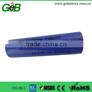 Hot Seller Rechargeable GEB 3.7V2400mah 18650 Li-ion Battery thumbnail-4