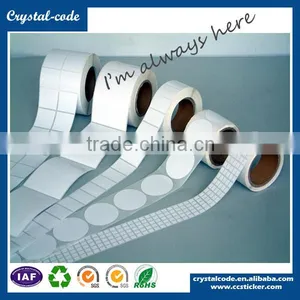 80gsm Adhesive With Yellow Release Paper Semi Gloss Sticker Paper thumbnail-1