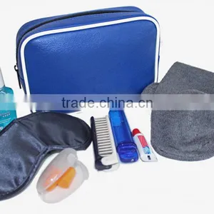 Luxury and Handy Leather Travel Kit for First Class thumbnail-1