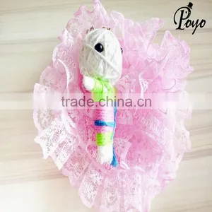Little Beautiful Girl Voodoo Doll Keychain thumbnail-4