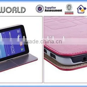 Slim Embossing Leather Case Engraved Leather Tablet Case for Samsung Galaxy Tab A 7.0 thumbnail-3