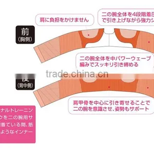 S-SHAPER Arm Sleeve Shoulder Posture Corrector Wrap Protector Back Support Arm Massage Shape Belt thumbnail-3