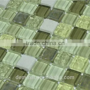 Hight- Grade Design Crystal Glass Mosaic for Kicthen Wall thumbnail-2