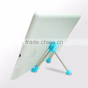 Desktop Fold Metal Tablet Stand Holders For Huawei OPPO Xiaomi Tablet PC Stand Mini Adjustable Phones Holder thumbnail-5