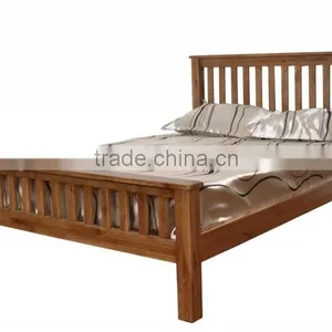 Rustic Range Solid Oak 4'6" Double Bed thumbnail-3