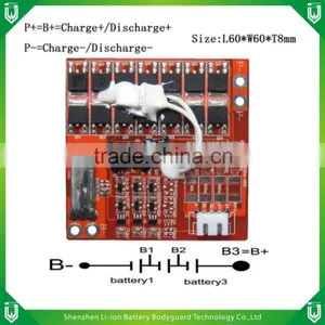 11.1v PCM/BMS/PCB 3s 11.1v Li-ion Battery Packs Pcb,controller Board Pcb 3s 30a thumbnail-1