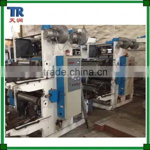 High Speed HDPE LDPE PE Nylon Poly Plastic Film 2 Color Flexo Printing Machine, Paper Printing Machine Price thumbnail-4