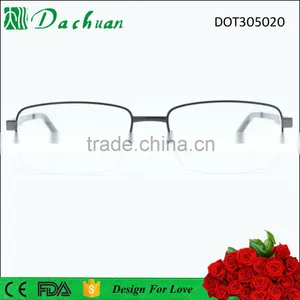 Italy Design Optics High Quality Half Frame Man Titanium Eyewear Frames thumbnail-2