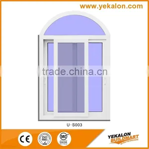 Yekalon Environmental UPVC Window Sliding Pvc Window Profile thumbnail-1