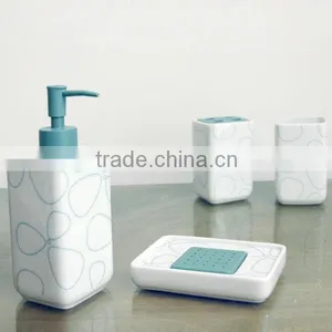 White Bathroom Set thumbnail-1