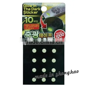 Fluorescent Night Glowing Button Sticker thumbnail-1