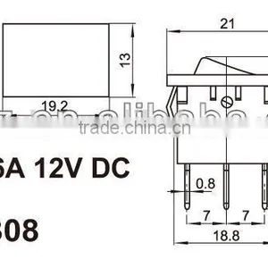 Chzjcz/household Electric Switch,rocker Switch for Electrical Products With Certificate thumbnail-5