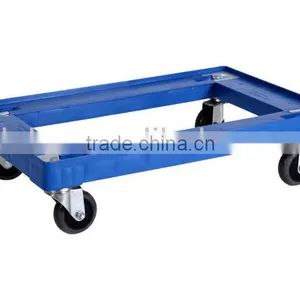 D5737/145 Plastic Material Handling Trolley With 4 Wheels thumbnail-3